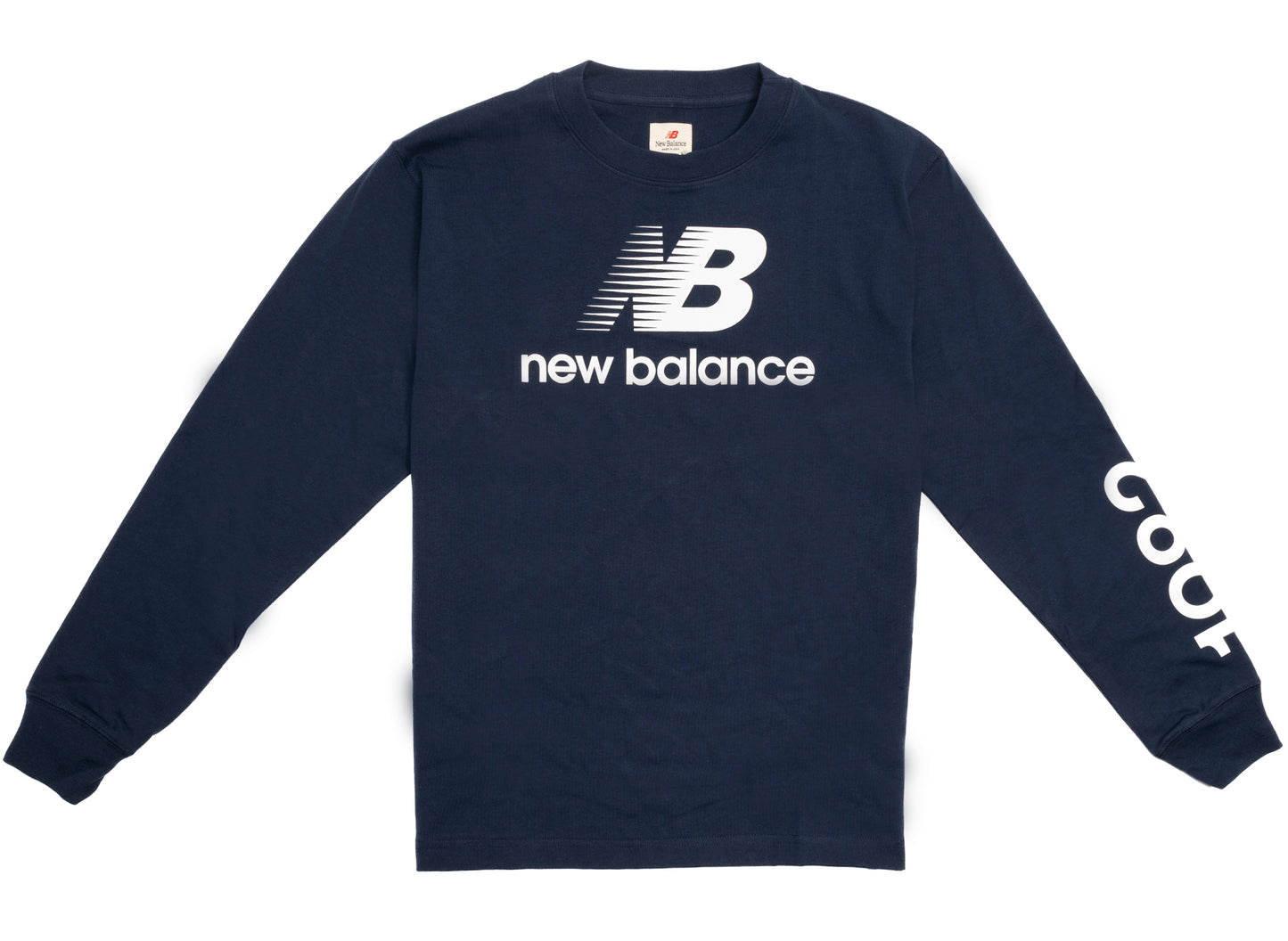 New Balance Made in USA Heritage L/S Tee NAVY
