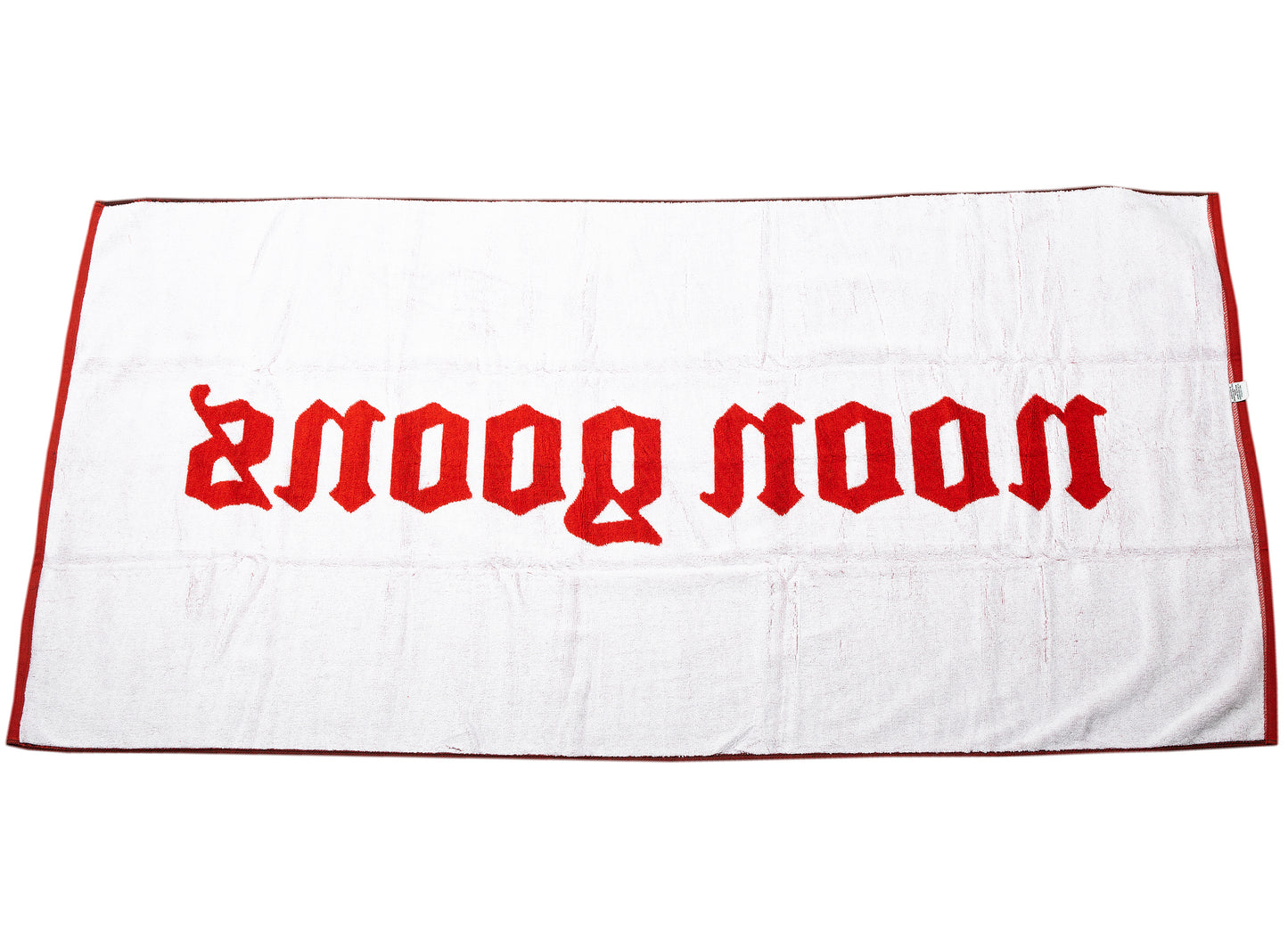 Noon Goons OE Beach Towel in Red
