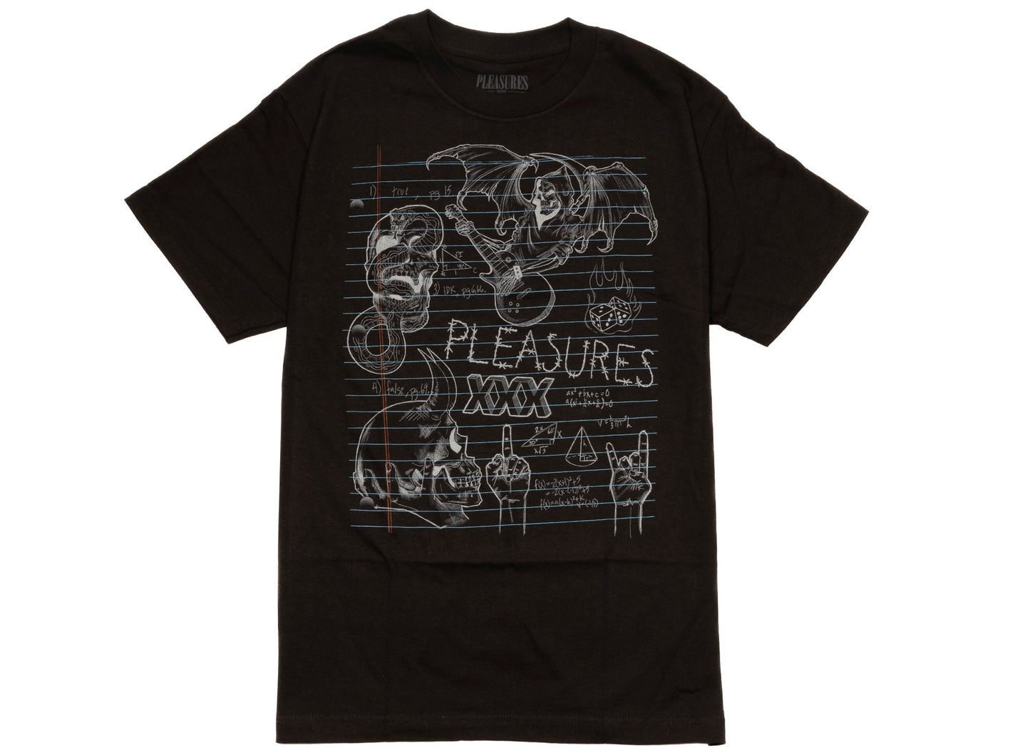T-shirt Pleasures Homework noir