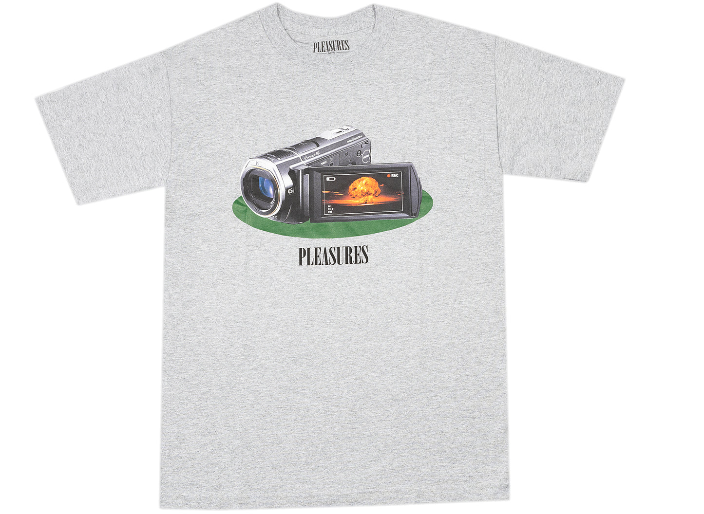 T-shirt Pleasures Recording gris