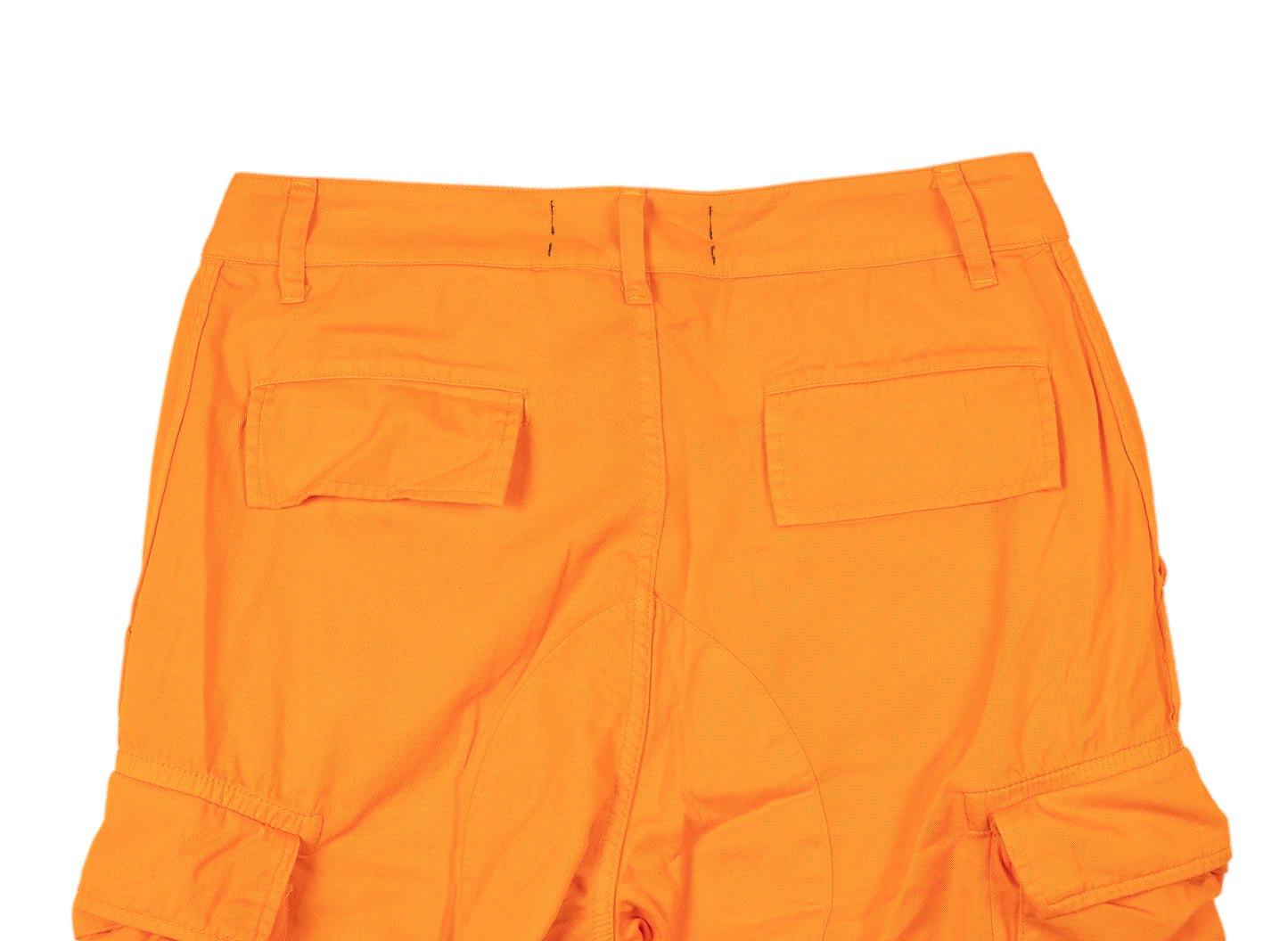 Reese Cooper Lightweight Cotton Cargo Pants in Orange