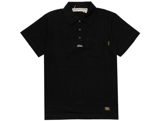 Advisory Board Crystals Abc. 123 Short Sleeve Polo Shirt in Anthracite