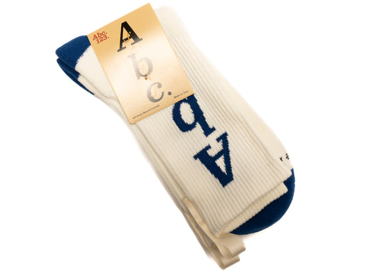 Advisory Board Crystals Abc. 123 Socks 'Selenite/Sapphire'