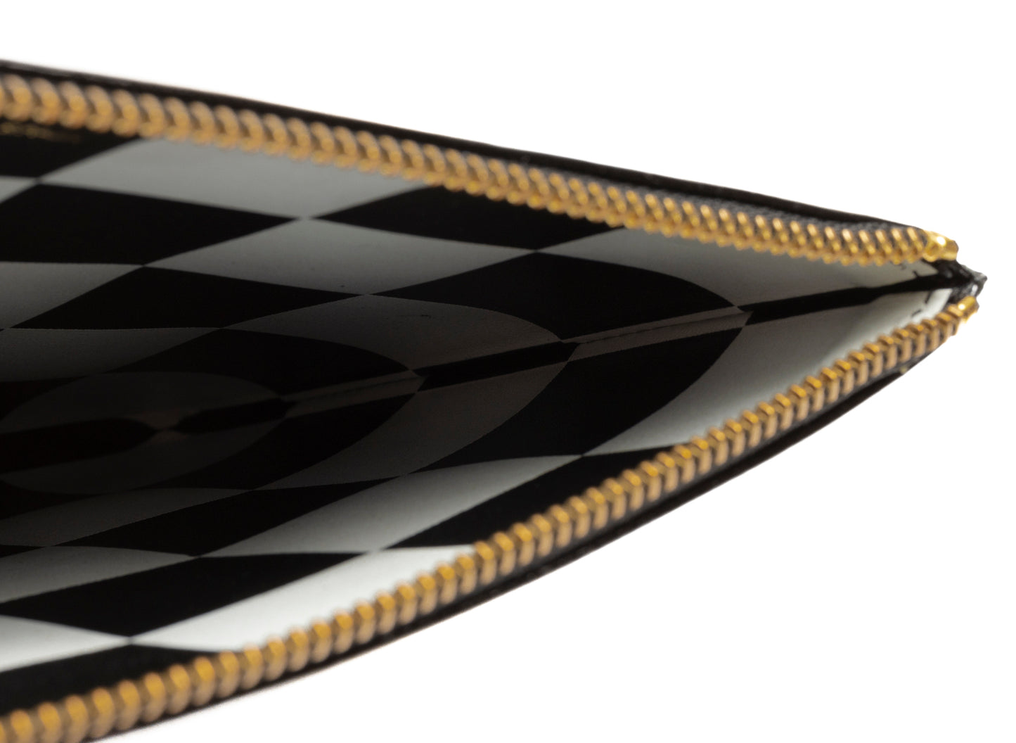 Comme des Garçon Glossy Checkered Print SA8100 Wallet