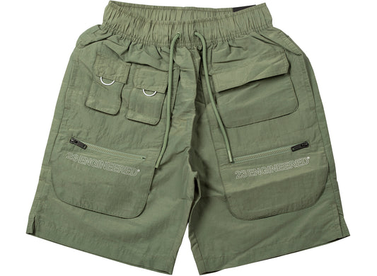 Jordan 23 Engineered Utility Shorts in Green