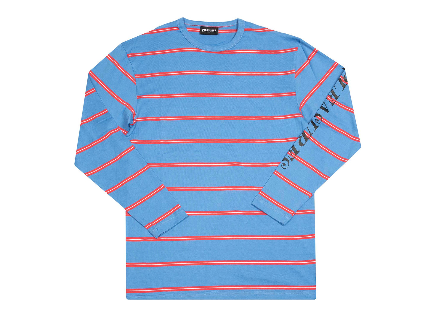 Pleasures Scream Striped LS Bright Blue