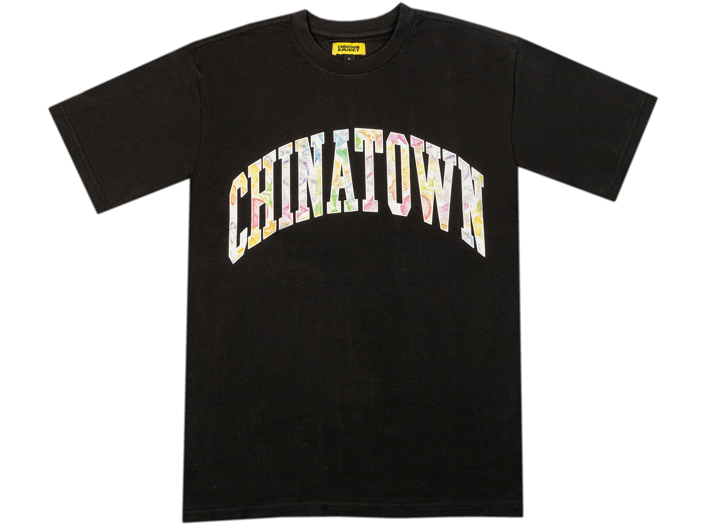 T-shirt Chinatown Market Watercolor Arc noir