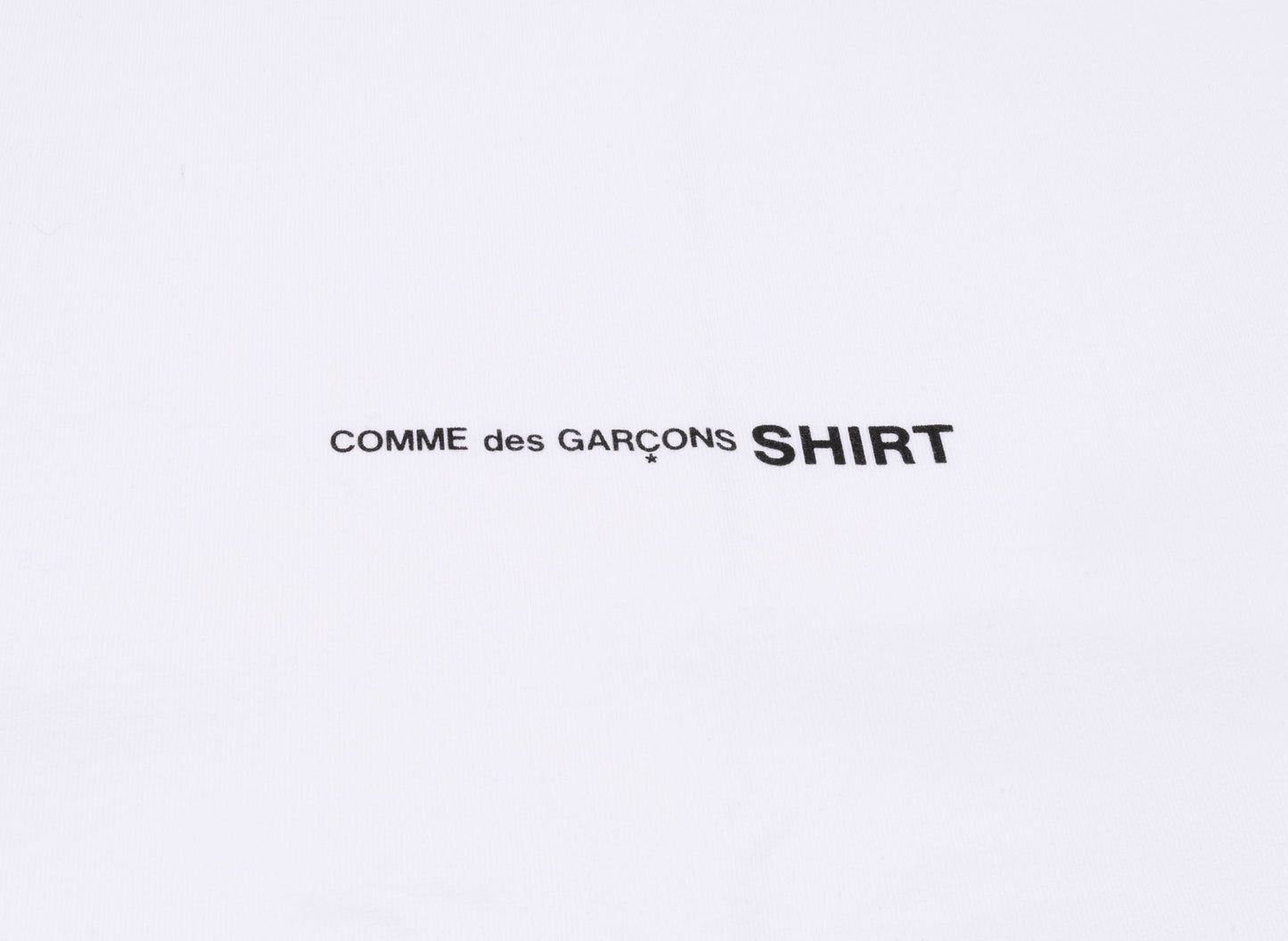 Comme des Garçons SHIRT Oversized Logo Tee
