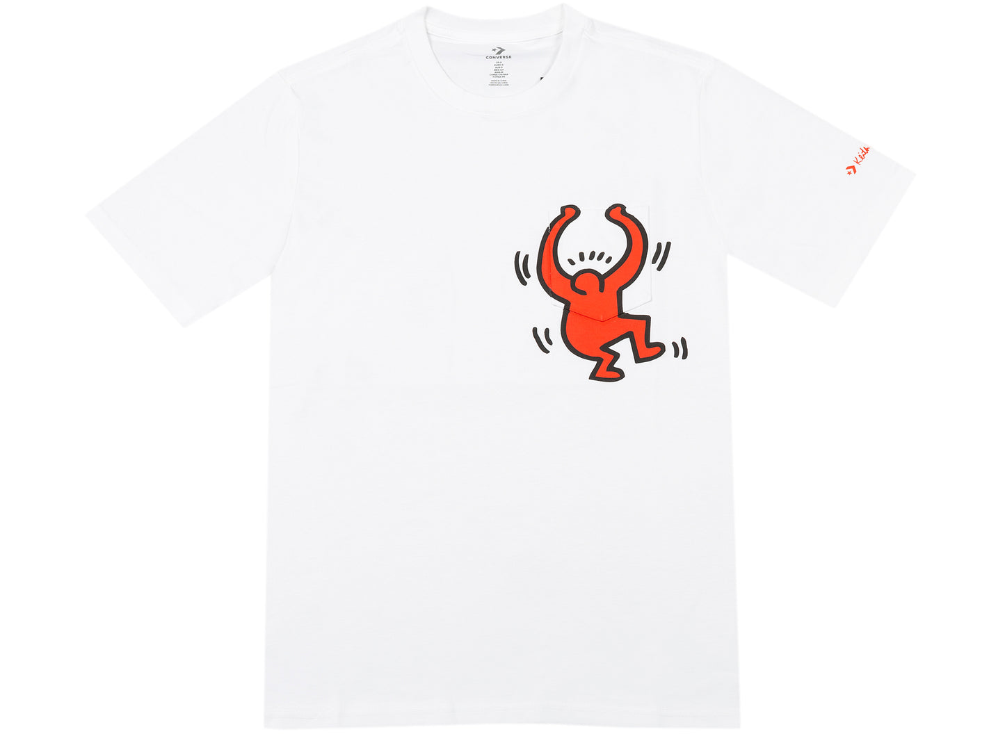 Converse x Keith Haring Graphic Pocket Tee