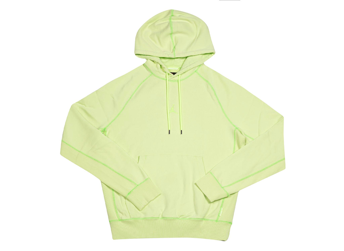 MJ Washed Wings Fleece Pullover Hoodie 'Ghost Green'