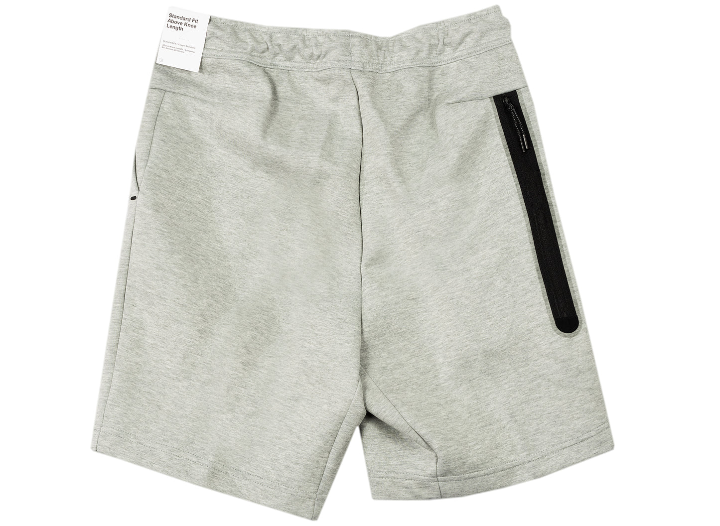 Nike Tech Fleece Shorts in Heather Grey