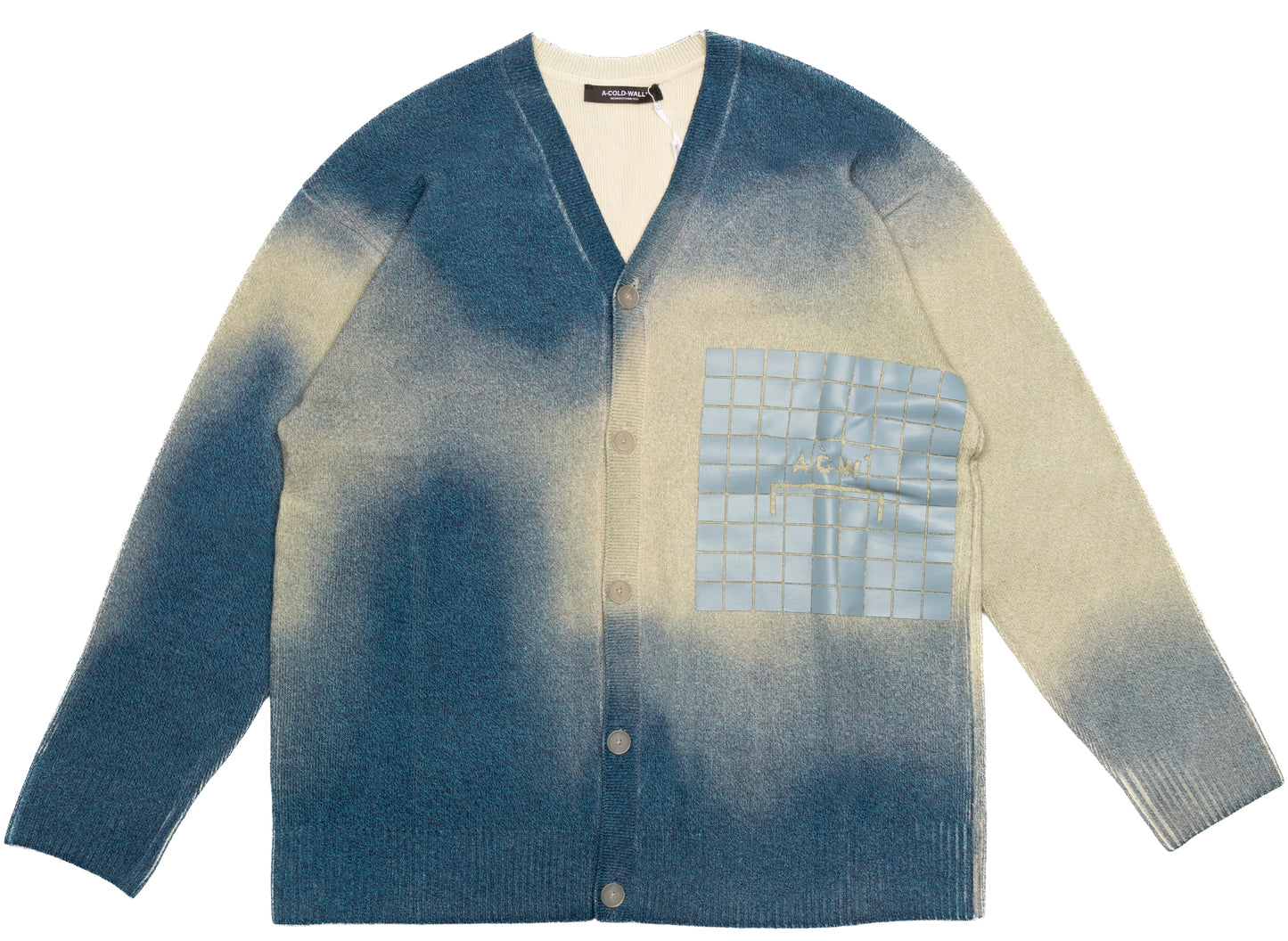 Cardigan en maille dégradée A-COLD-WALL*