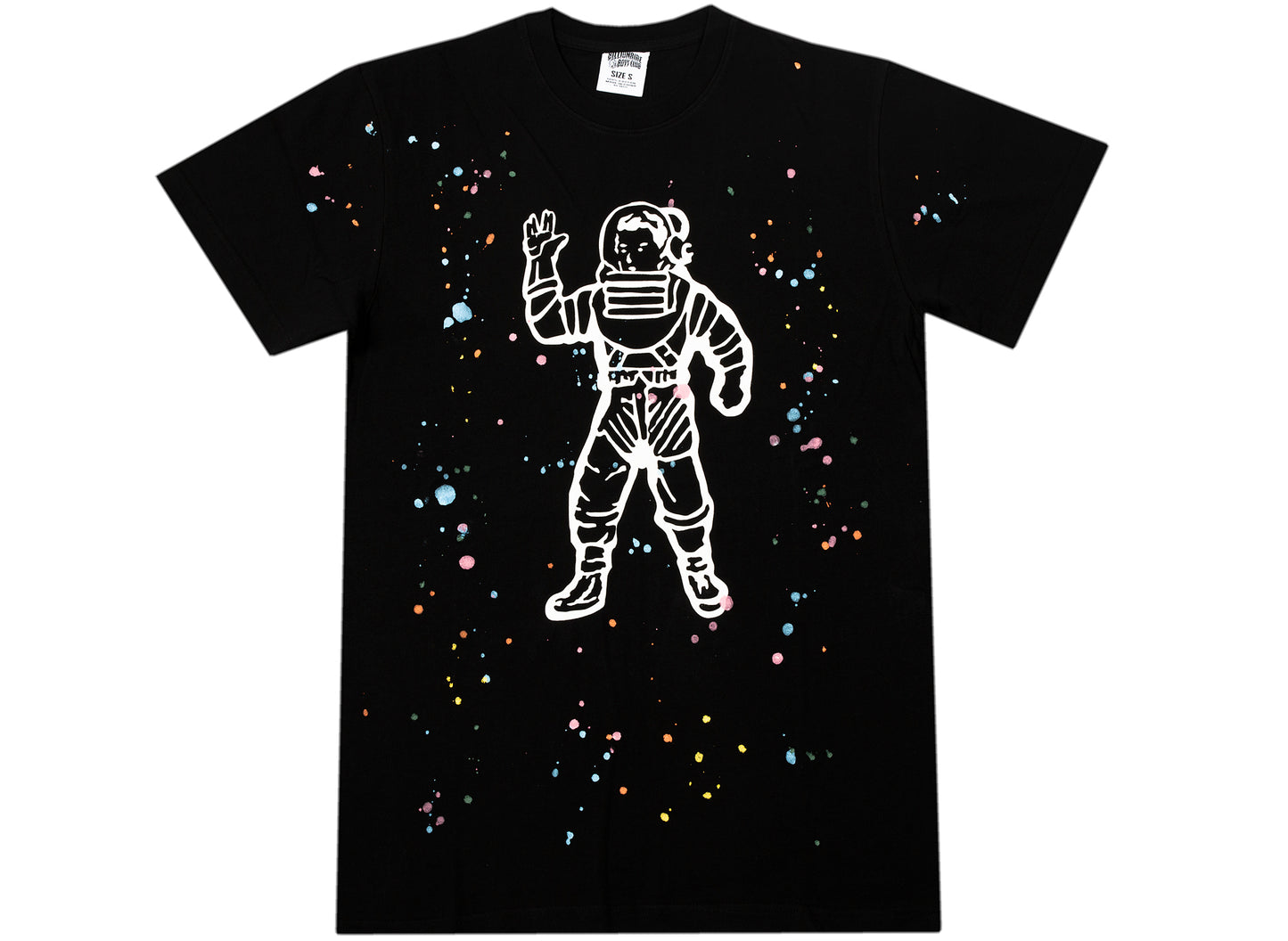 BBC Astro Splattered S/S Knit in Black