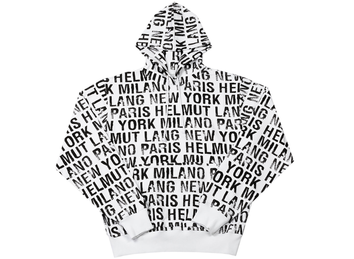 Helmut Lang All-Over Hoodie