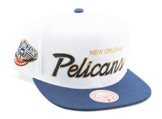Mitchell & Ness NBA Heritage Pelicans Snapback