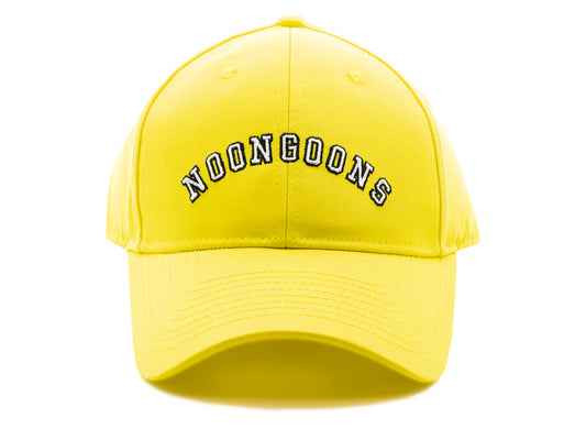 Noon Goons Varsity Logo Hat in Yellow