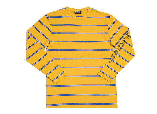Pleasures Scream Striped LS Mustard