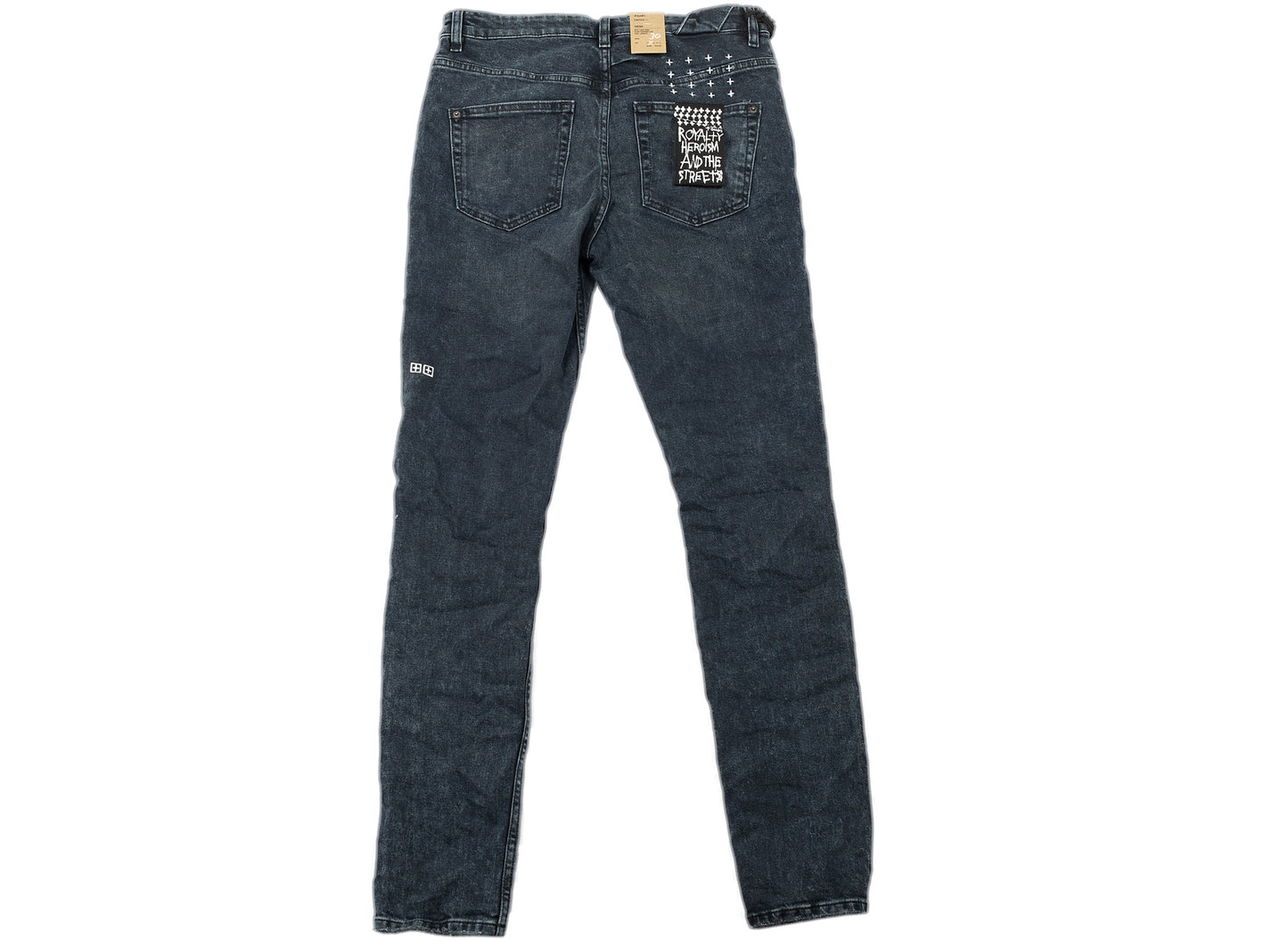 Ksubi Chitch Blue Kolla Slashed Jeans