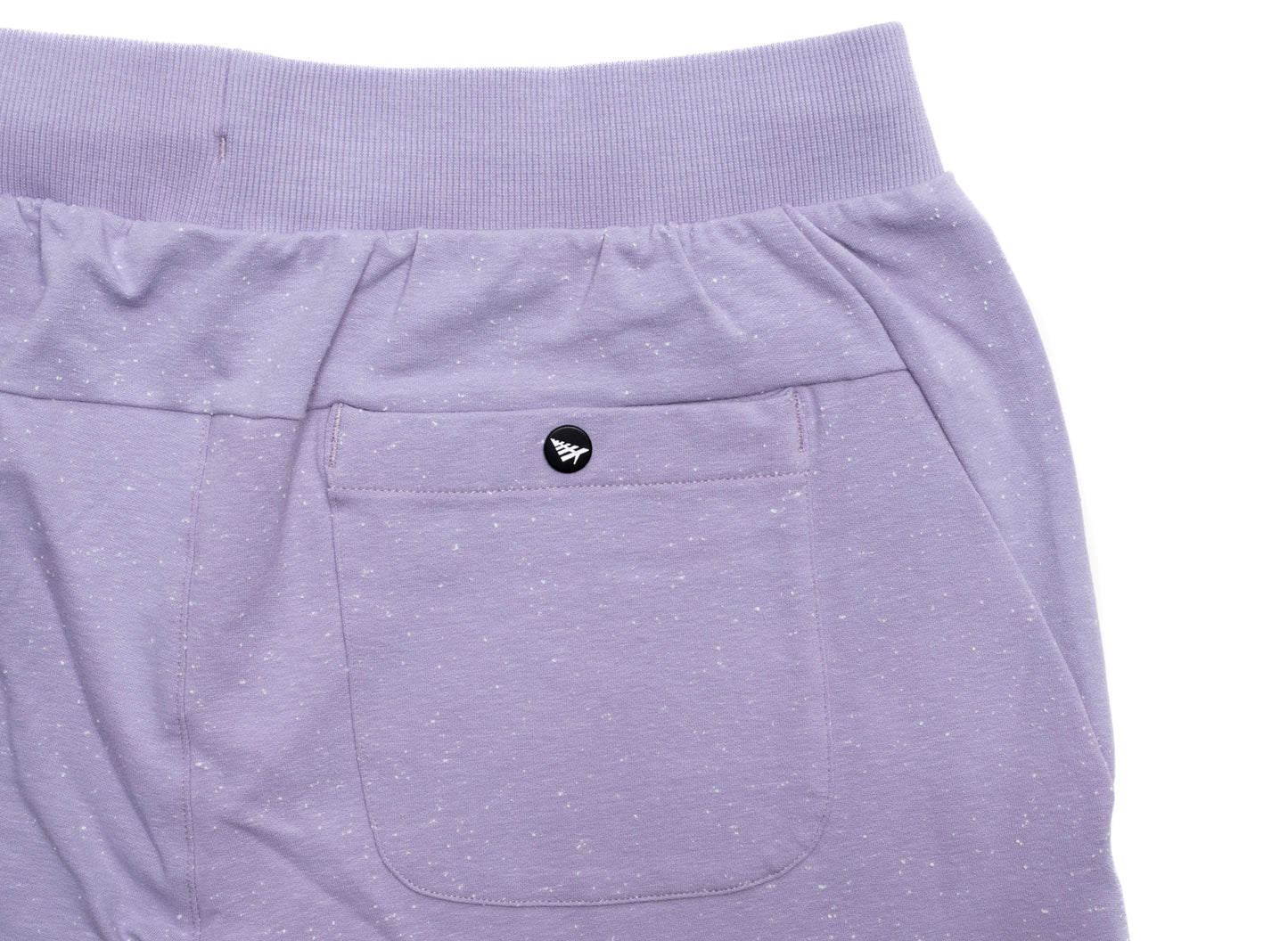 Paper Planes Speckled Shorts in Lilac
