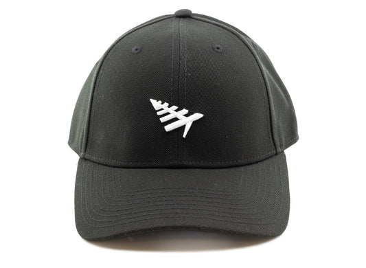 Paper Planes Icon II Dad Hat in Black