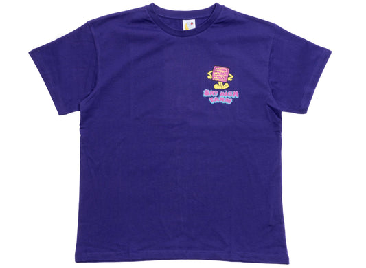 Sky High Farm Flatbush Printed Tee in Purple