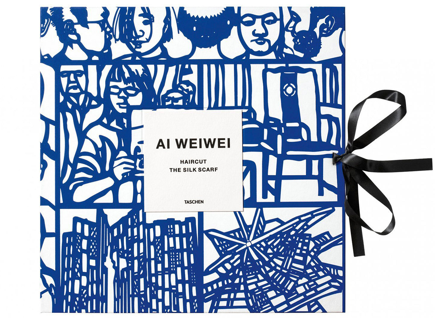 Taschen Limited Edition 'Haircut' Scarf by Ai Weiwei