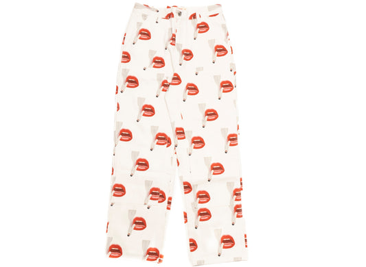Emotionally Unavailable x Tom Wesselmann Smoking Lips Work Pants