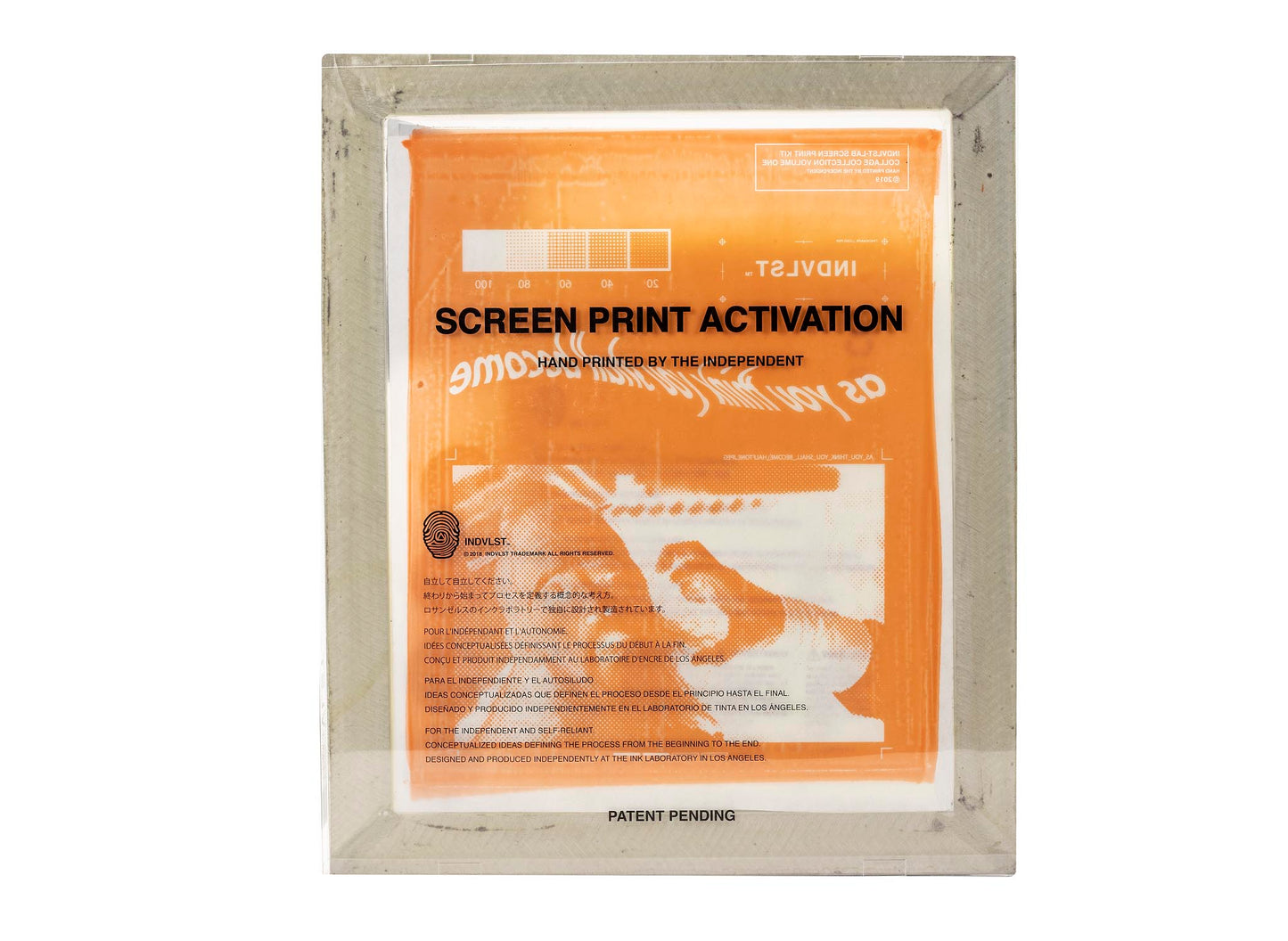 INDVLST Visions Print Kit Long Sleeve T-Shirt 'Neon'