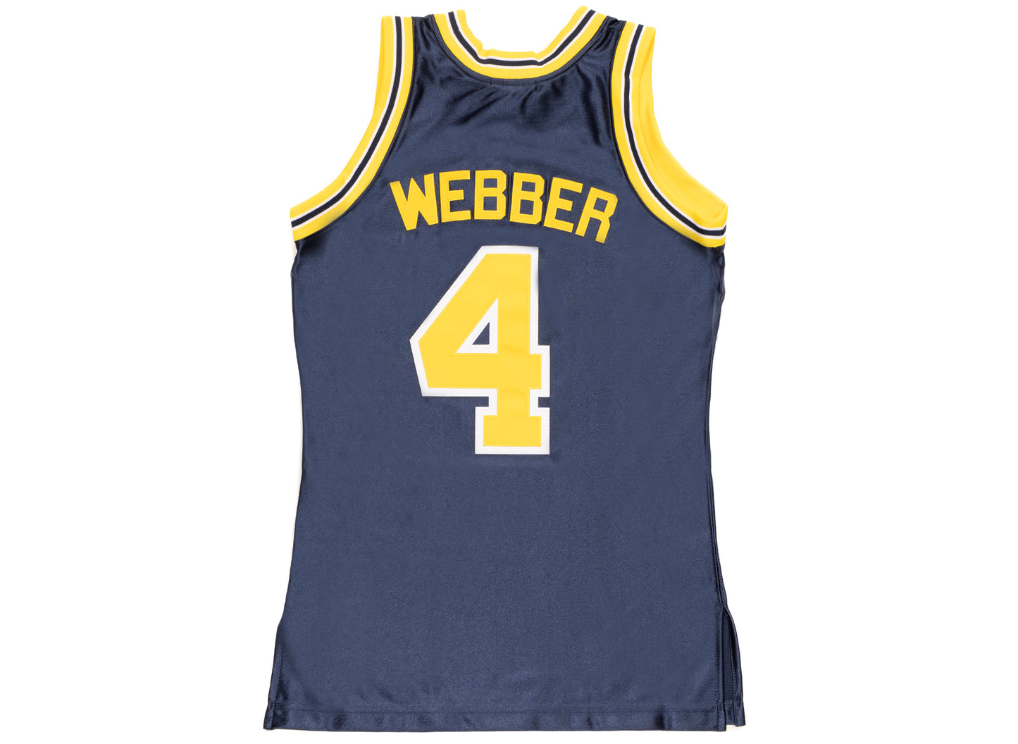 Mitchell & Ness NCAA Michigan 1991 Chris Webber Road Jersey