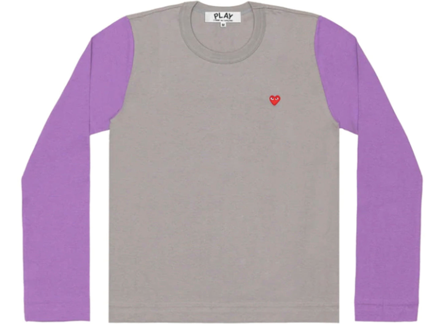 Comme des Garçons PLAY Bi-Color L/S Tee