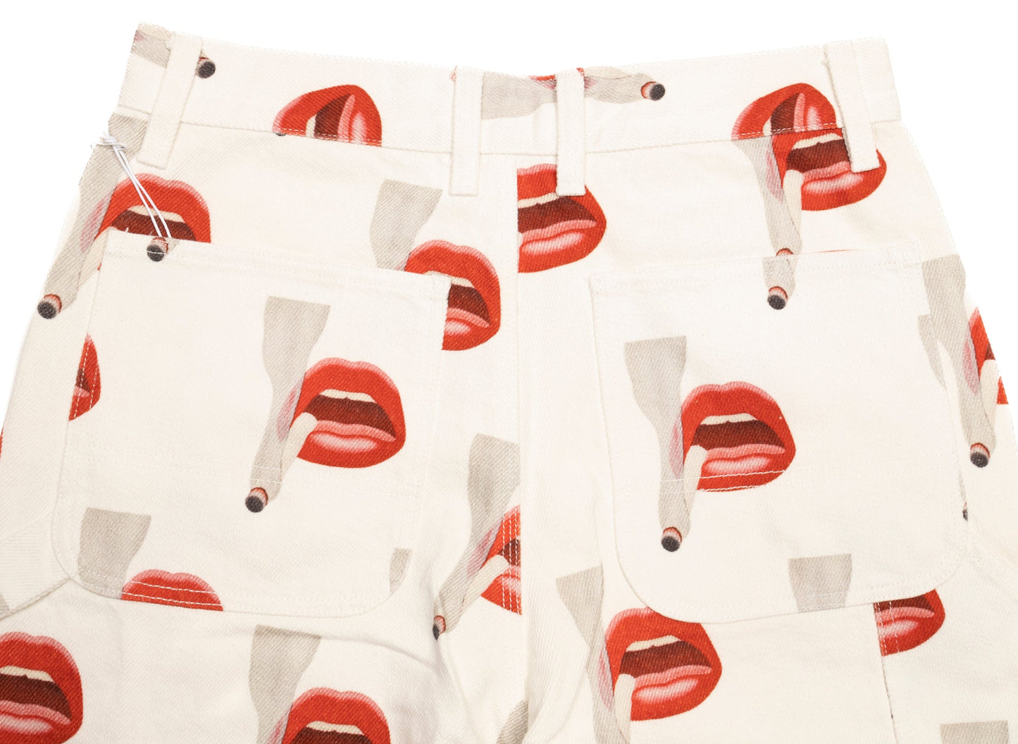 Emotionally Unavailable x Tom Wesselmann Smoking Lips Work Pants