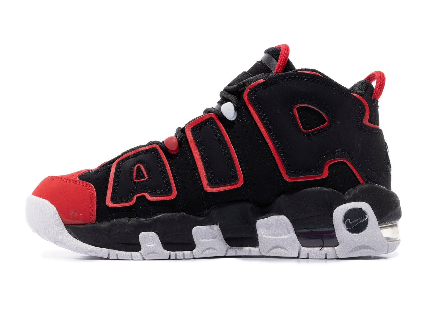 GS Nike Air More Uptempo 'Red Toe'