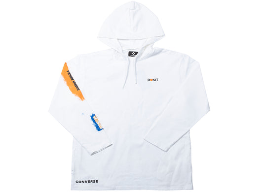 Rokit x Converse Hoodie in White