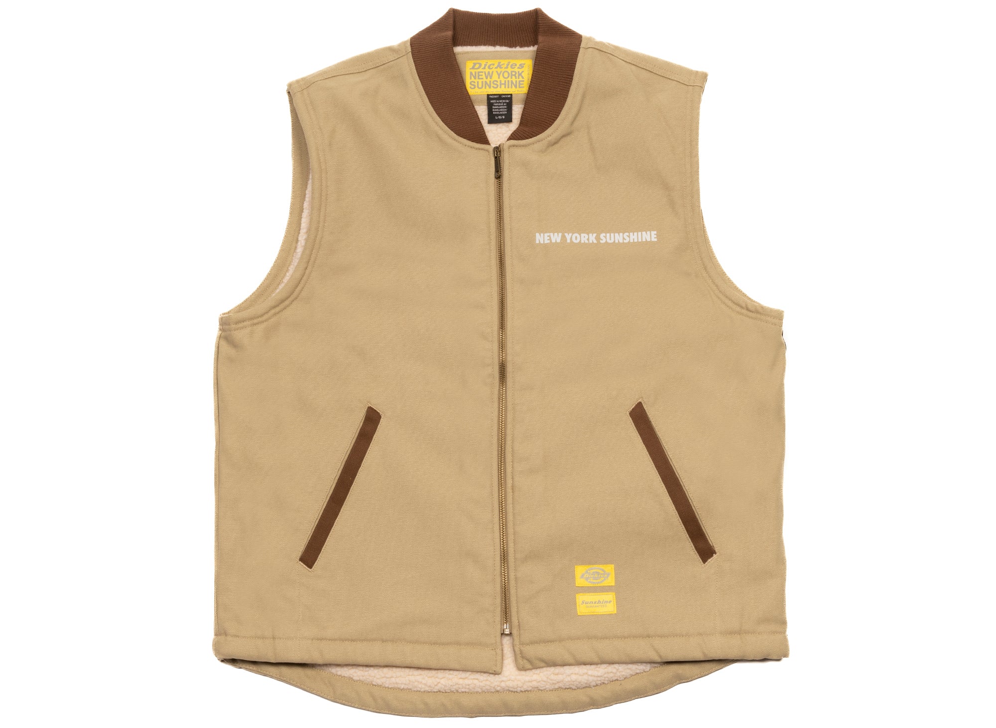 Dickies x New York Sunshine Sherpa Lined Vest – Oneness Boutique