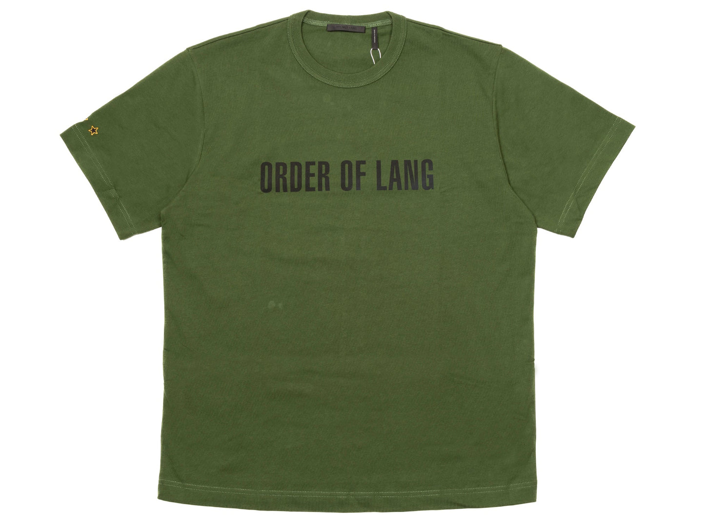 Helmut Lang Societas Tee in Green