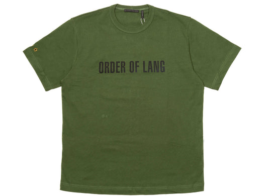 Helmut Lang Societas Tee in Green