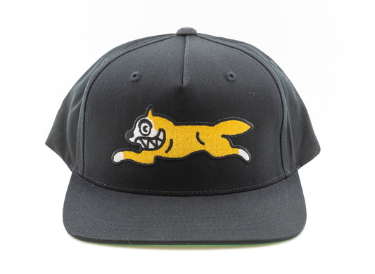 Ice Cream Candy Snapback Hat in Black