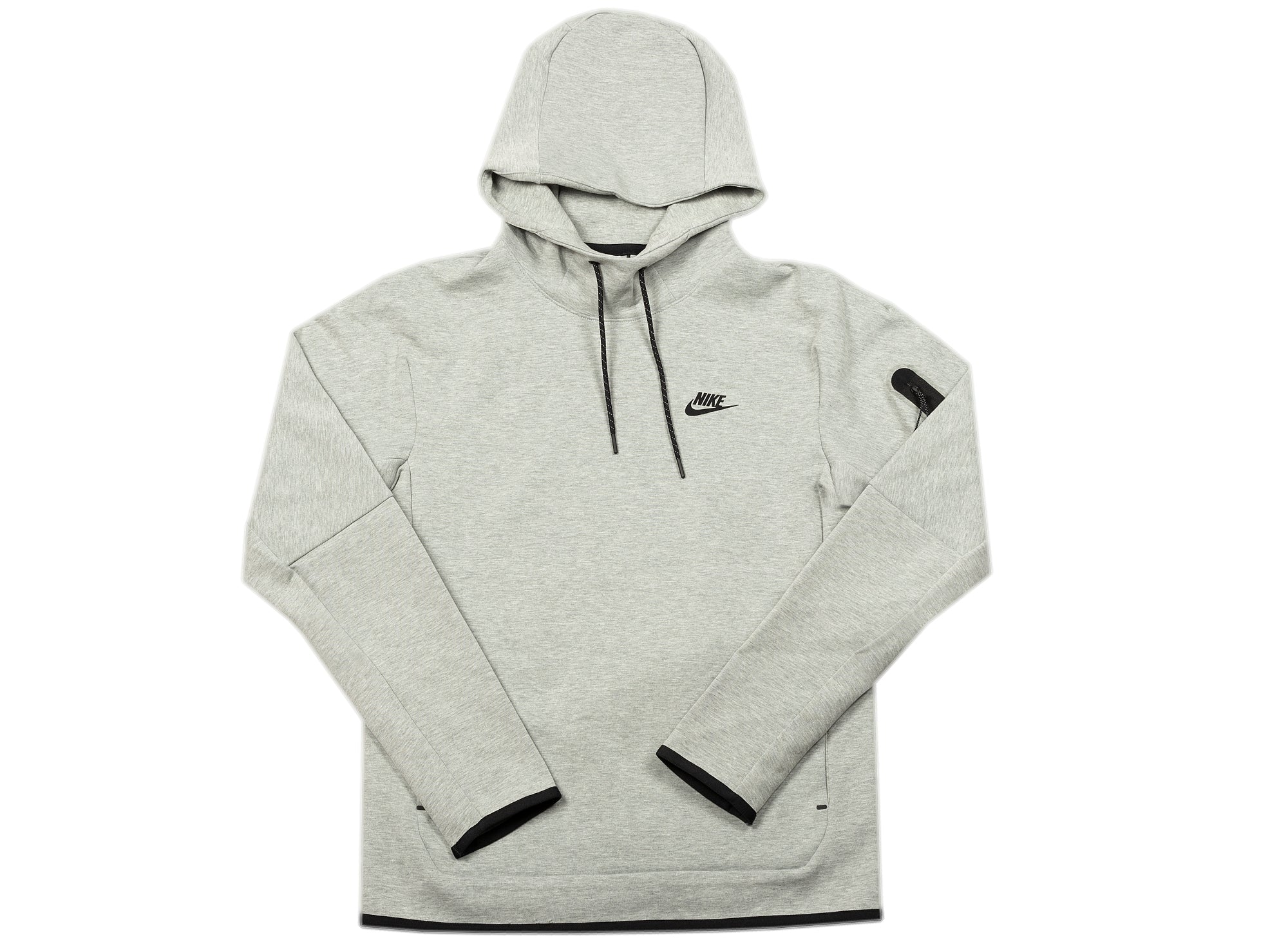 Grey Tech Hoodie Nike Tech Fleece Full Zip Hoodie In Dark Heather