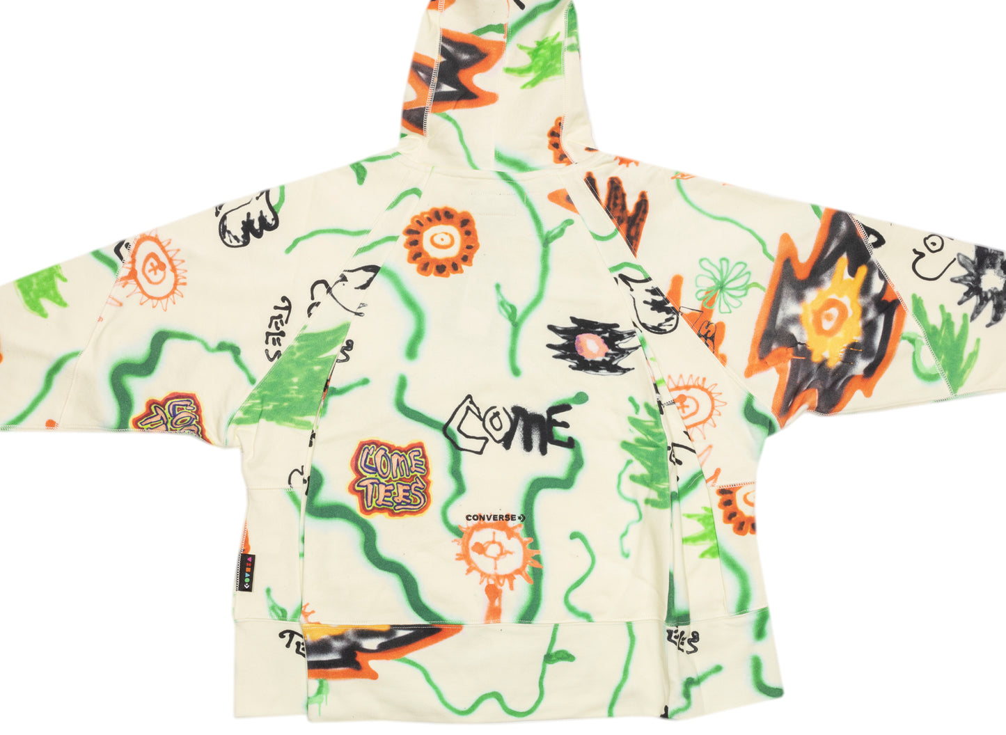 Sweat à capuche Converse x Come Tees Floral Triangle