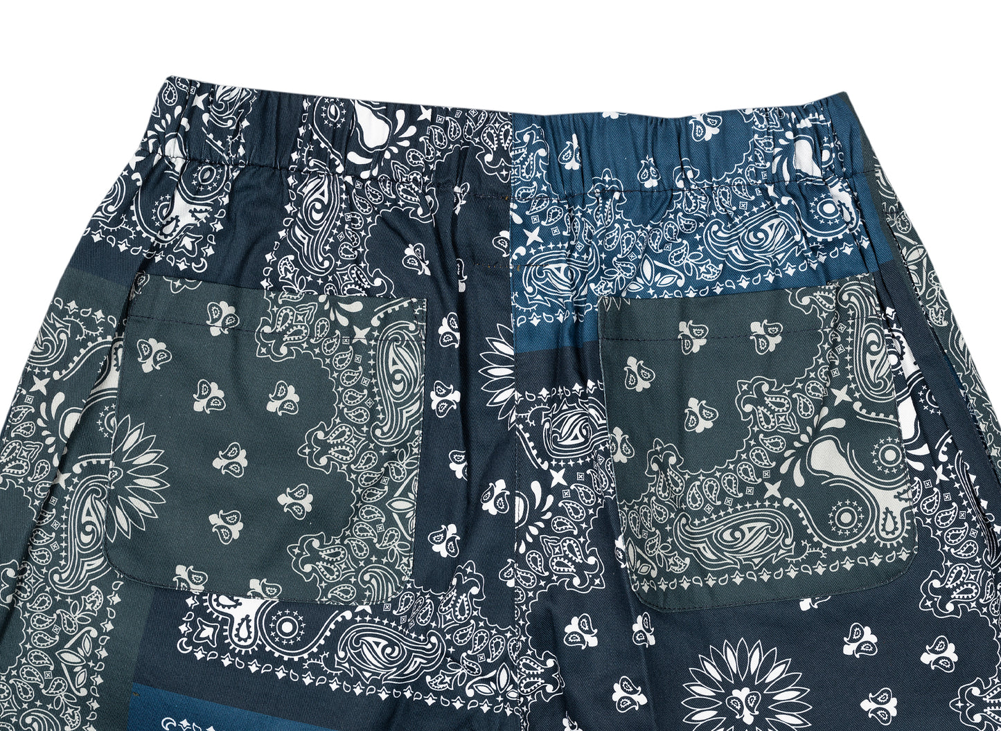 Fucking Rabbits Paisley Shorts in Navy