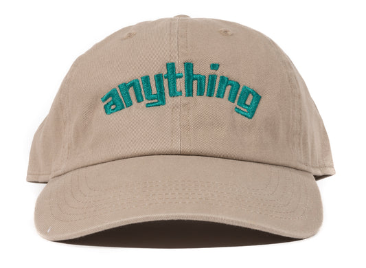 aNYthing Arch Logo Dad Hat in Khaki