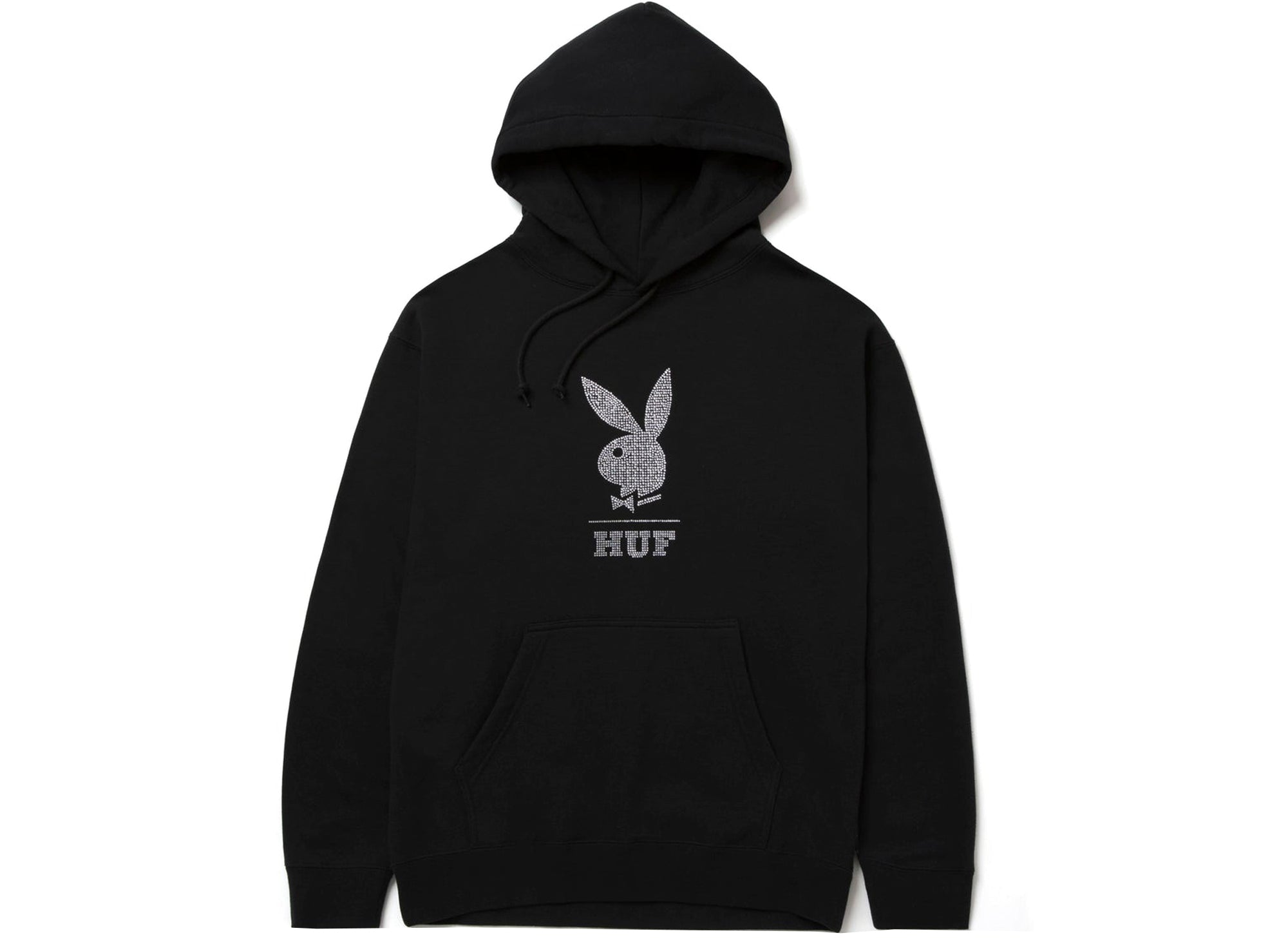 Athletic skjold spade HUF Playboy Rhinestone Pullover Hoodie – Oneness Boutique