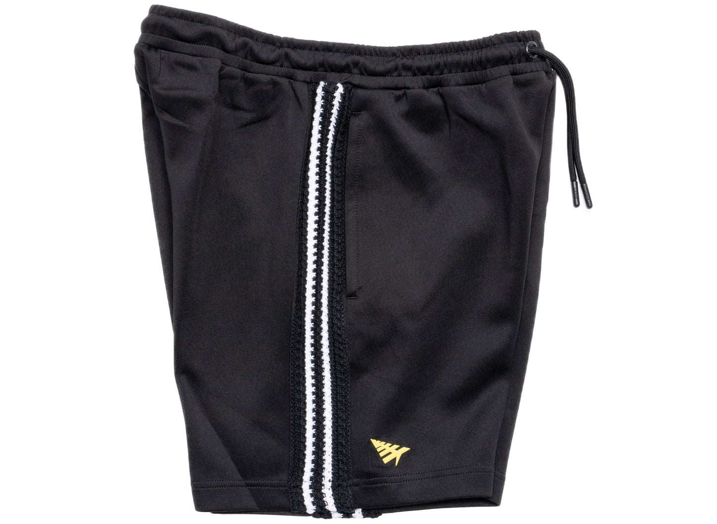 Paper Planes Kingston Crochet Stripe Track Shorts