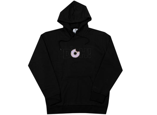 Adidas x The Simpsons Donuts Hoodie in Black