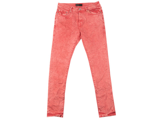 Purple Brand Oxblood Speckle Overspray Jeans