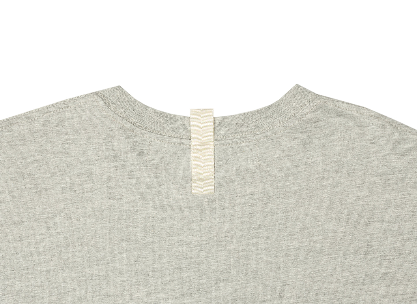 T-shirt à manches longues et poche Advisory Board Crystals, coloris Cloud