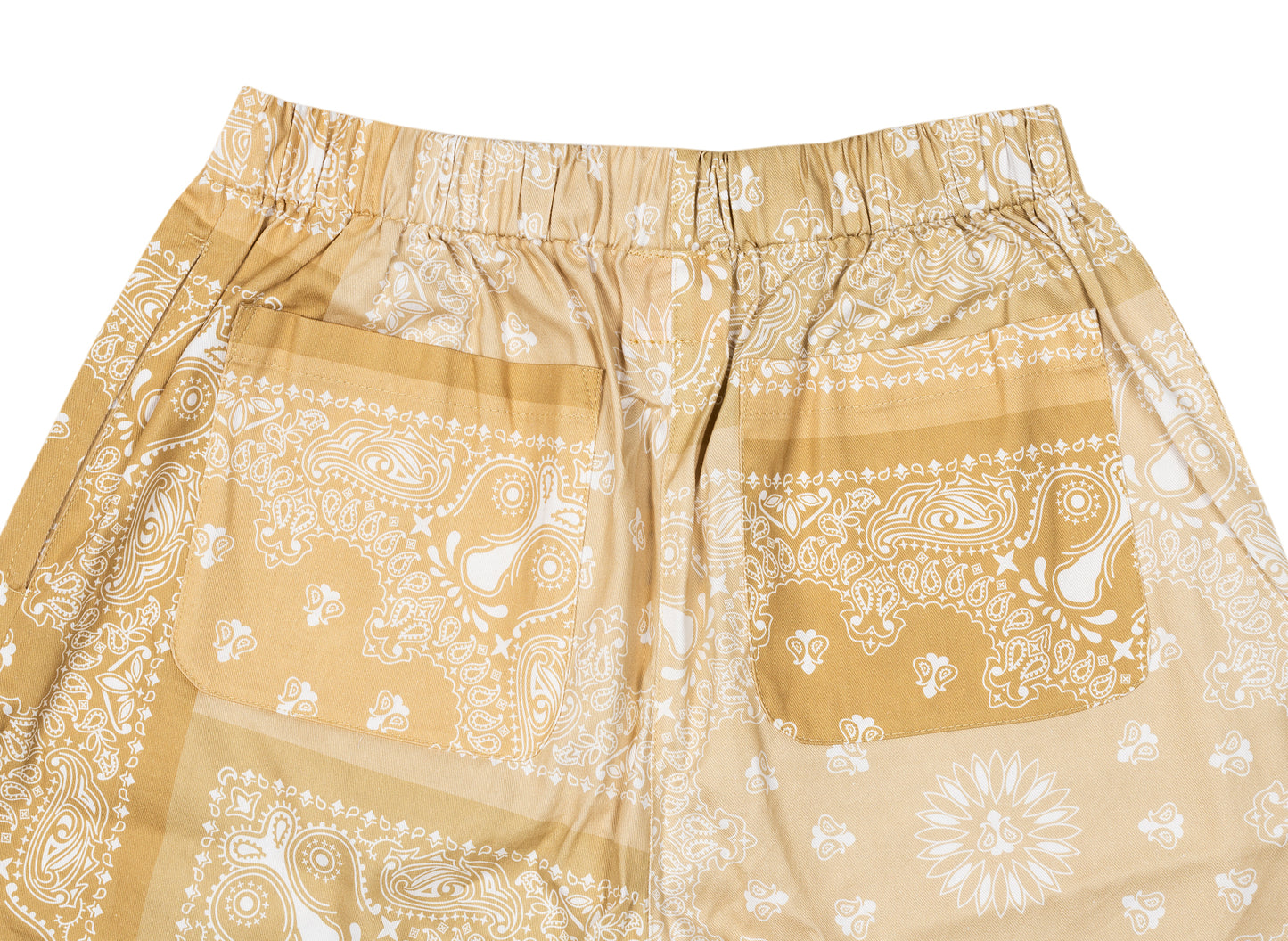 Fucking Rabbits Paisley Shorts in Khaki