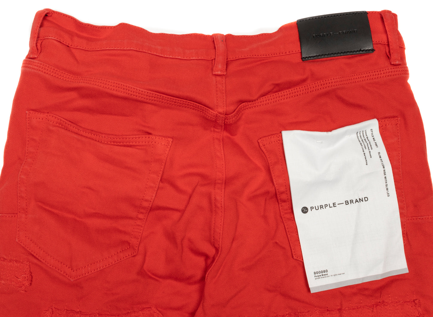 Purple Brand High Risk Red Patch Repair Jeans