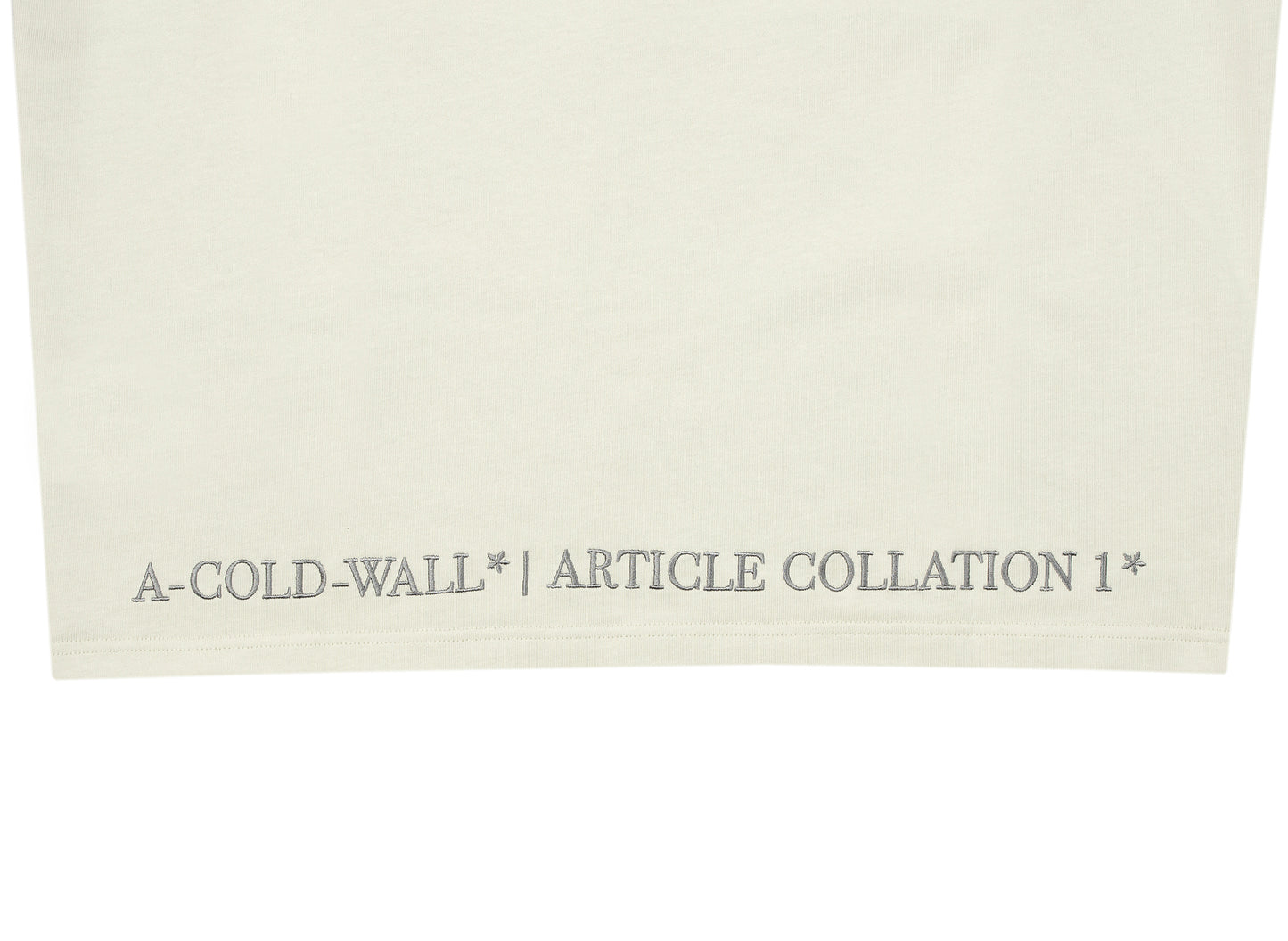 A-COLD-WALL* Hemisphere Long Sleeve Tee
