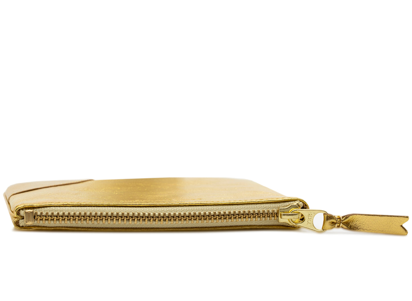 Comme des Garçon Gold Line Wallet in Gold